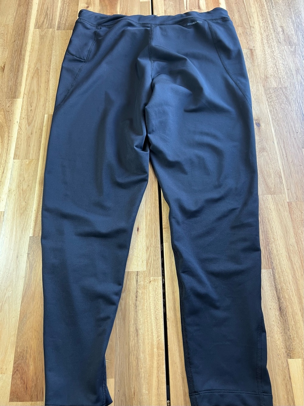 Champion PowerFlex Capri Leggings Women’s XL Black Athletic Workout Activewear - Picture 4 of 5